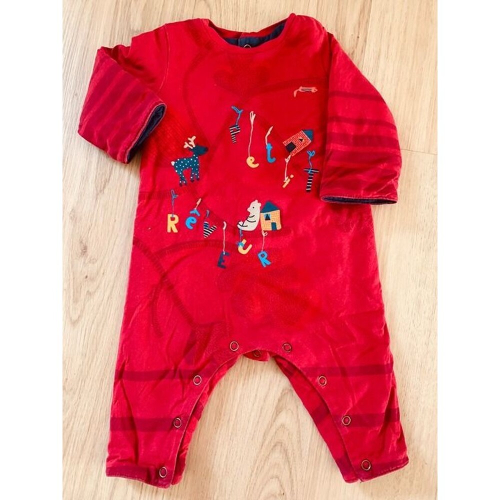 CATIMINI reversible warm romper